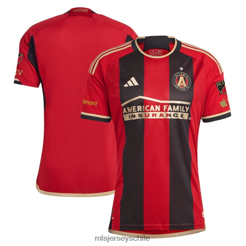 hombres atlanta united fc adidas negro 2023 camiseta auténtica del kit 17s jersey MLS Jerseys 200LFD18