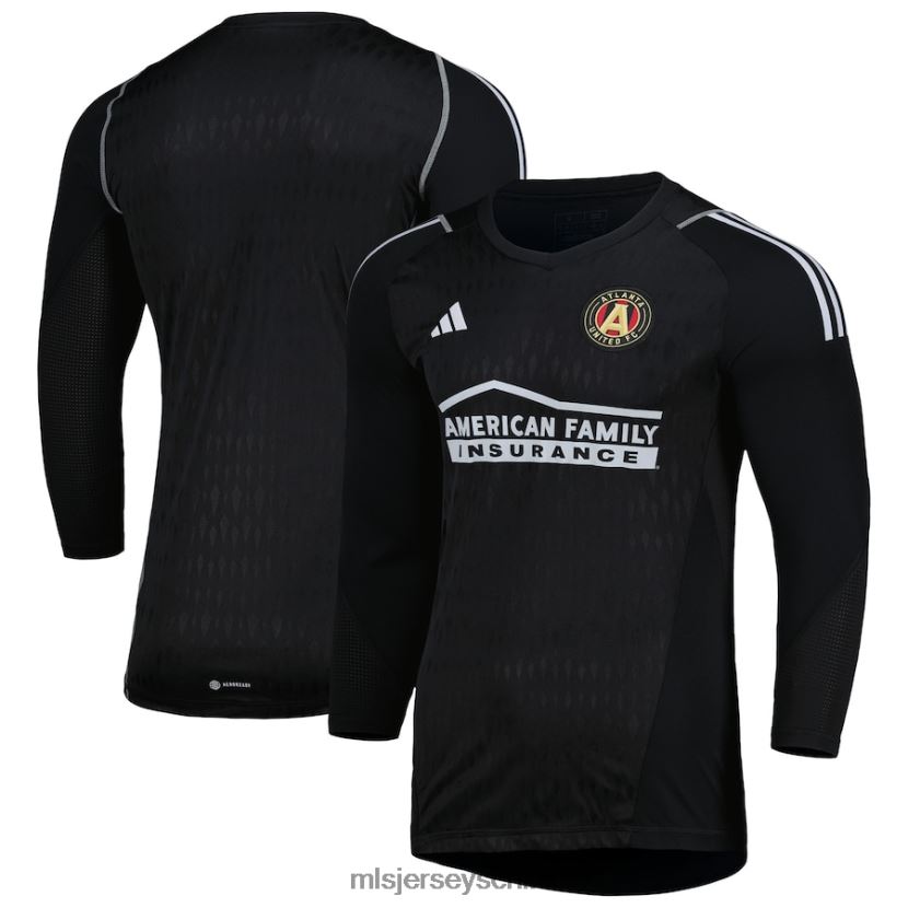 hombres camiseta réplica de manga larga de portero atlanta united fc adidas negra 2023 jersey MLS Jerseys 200LFD412