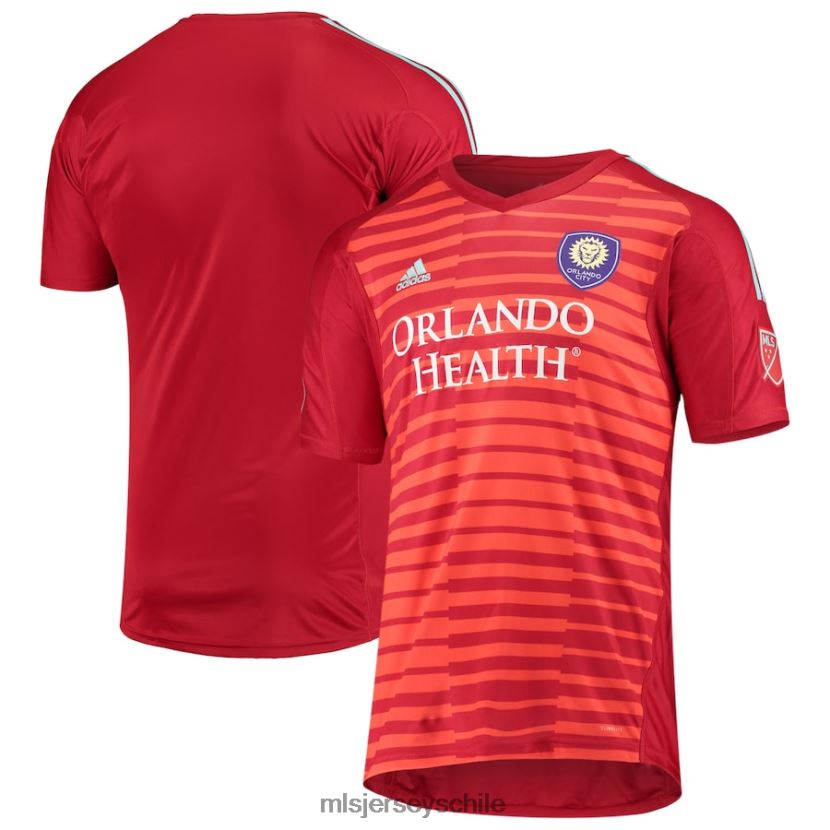 hombres camiseta de portero adidas roja orlando city sc jersey MLS Jerseys 200LFD1114