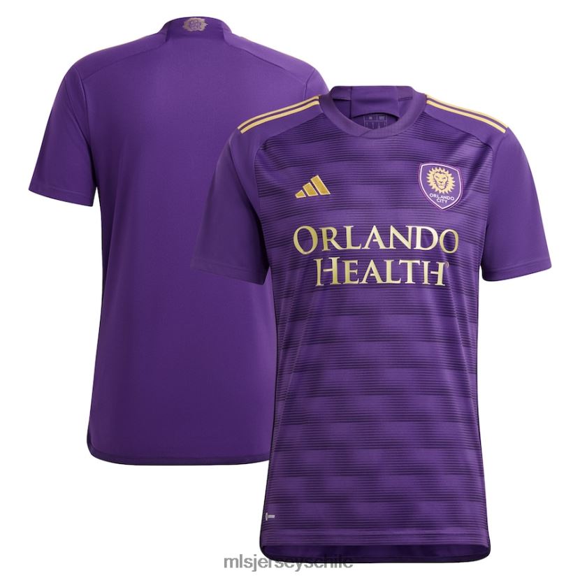 hombres orlando city sc adidas púrpura 2023 réplica del kit de pared camiseta jersey MLS Jerseys 200LFD64