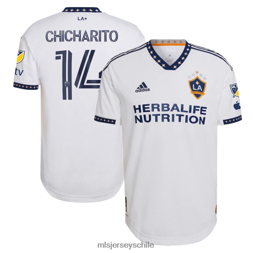 hombres la galaxy chicharito adidas blanco 2023 city of dream kit camiseta de jugador auténtica jersey MLS Jerseys 200LFD550
