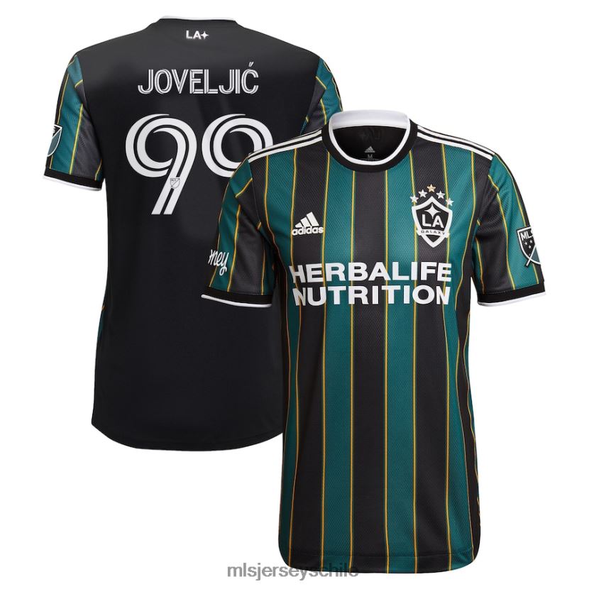 hombres la galaxy deja joveljic adidas negro 2021 the la galaxy community kit camiseta de jugador auténtica jersey MLS Jerseys 200LFD561