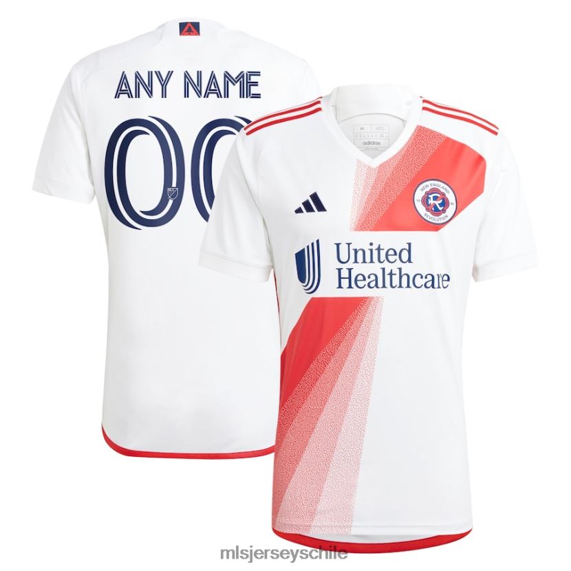hombres revolución de nueva inglaterra camiseta personalizada adidas defiance blanca 2023 jersey MLS Jerseys 200LFD375
