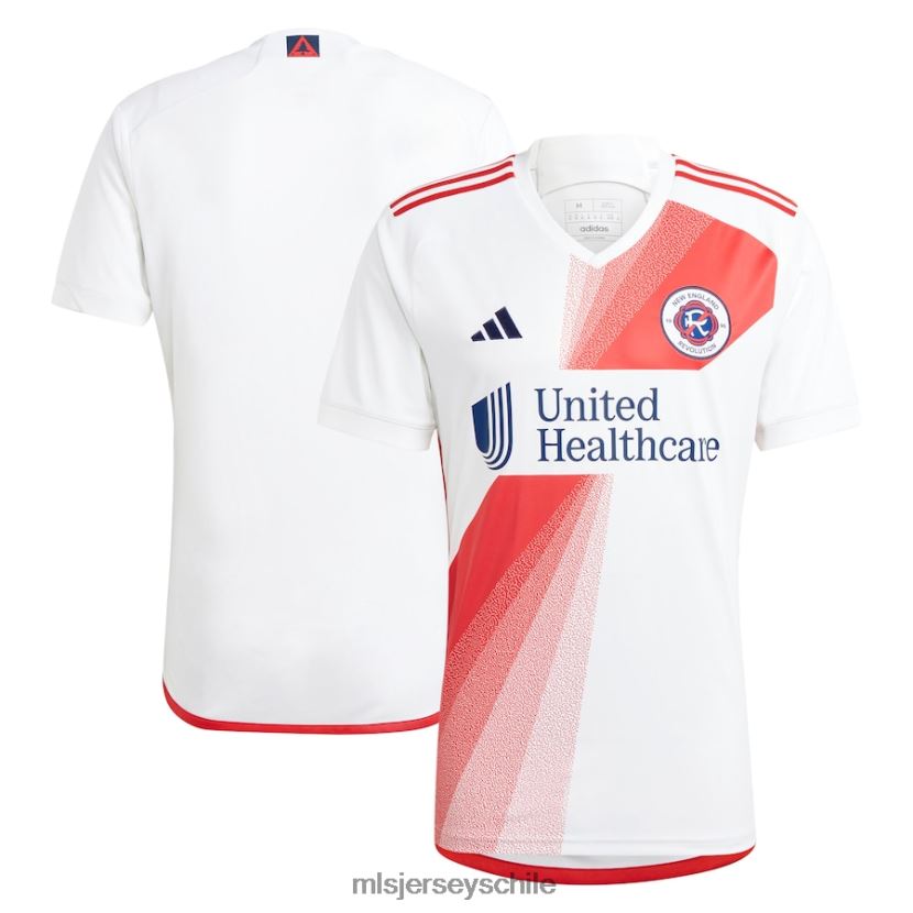 hombres revolución de nueva inglaterra camiseta réplica adidas blanca 2023 defiance jersey MLS Jerseys 200LFD193