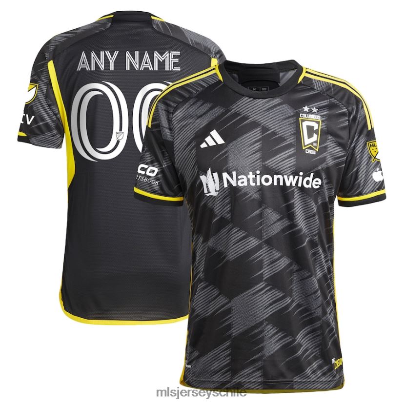 hombres camiseta personalizada auténtica del kit de velocidad 2023 adidas negra de columbus crew jersey MLS Jerseys 200LFD881