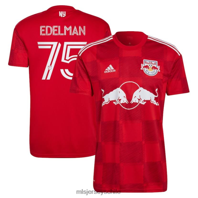 hombres new york red bulls daniel edelman adidas camiseta roja 2023 1ritmo replica jugador jersey MLS Jerseys 200LFD1105