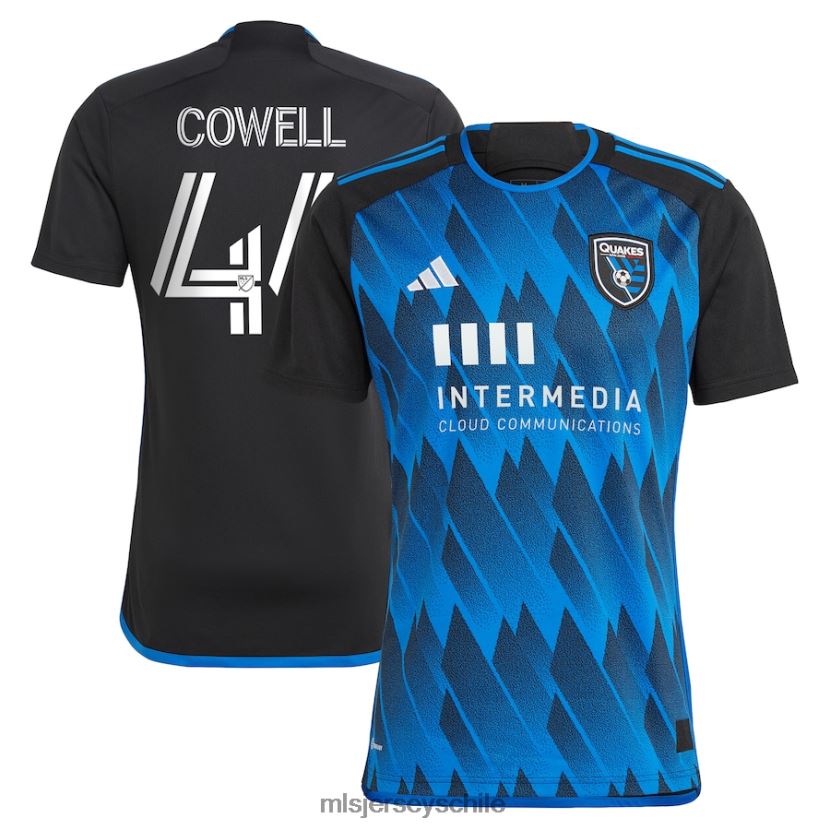 hombres terremotos de san josé cade cowell adidas azul 2023 camiseta de falla activa réplica de camiseta jersey MLS Jerseys 200LFD1007