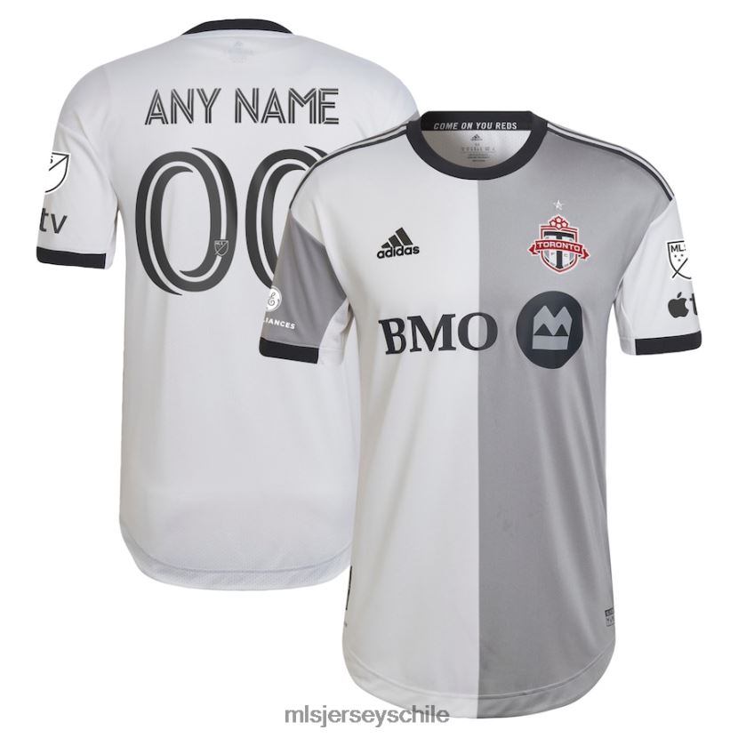 hombres toronto fc adidas blanco 2023 community kit auténtica camiseta personalizada jersey MLS Jerseys 200LFD1096