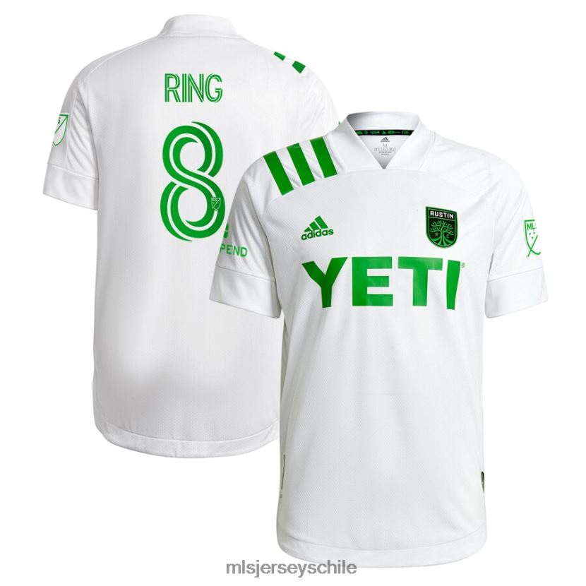 hombres camiseta austin fc alexander ring adidas blanca 2021 legends auténtica jersey MLS Jerseys 200LFD1279