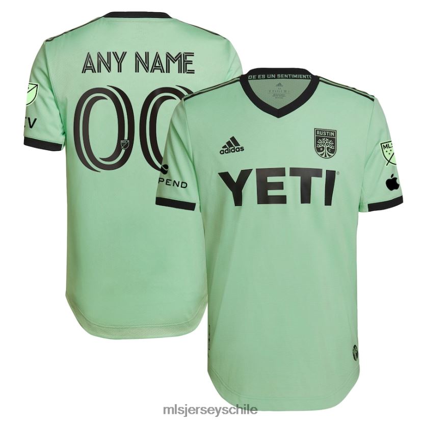 hombres austin fc adidas mint 2023 the sentimiento kit auténtica camiseta personalizada jersey MLS Jerseys 200LFD202