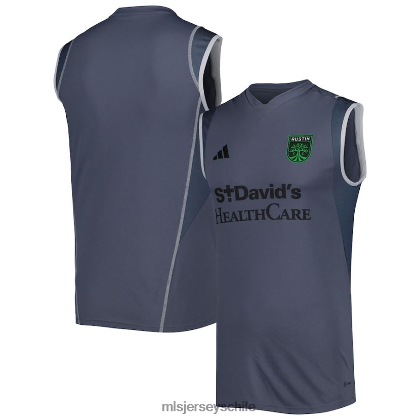 hombres camiseta de entrenamiento sin mangas en el campo adidas gris 2023 del austin fc jersey MLS Jerseys 200LFD518