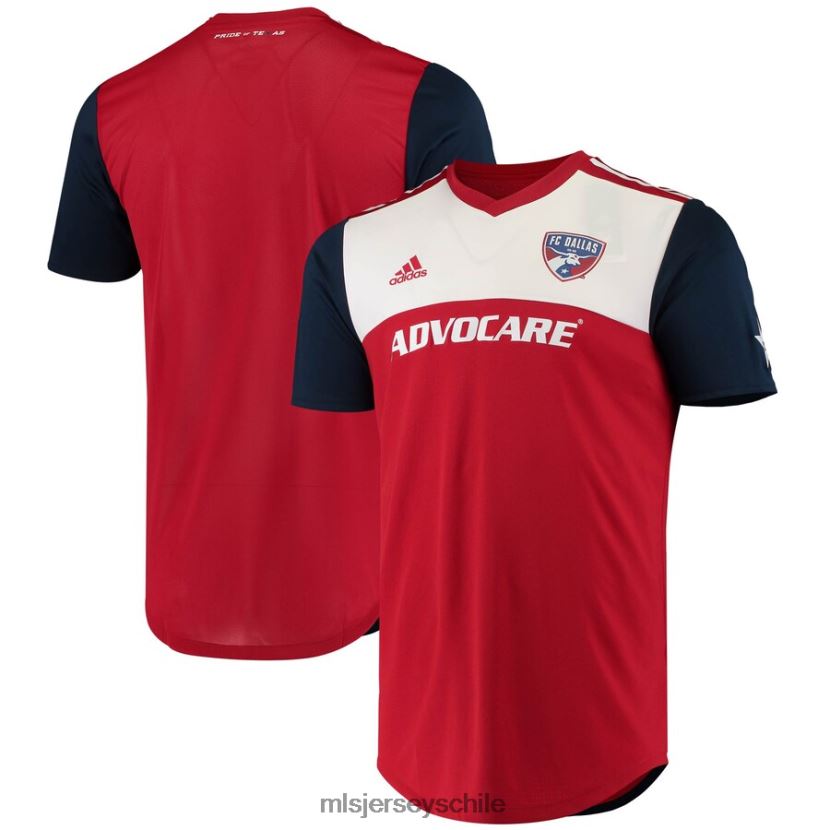 hombres fc dallas adidas camiseta roja 2019 autentica local jersey MLS Jerseys 200LFD1016
