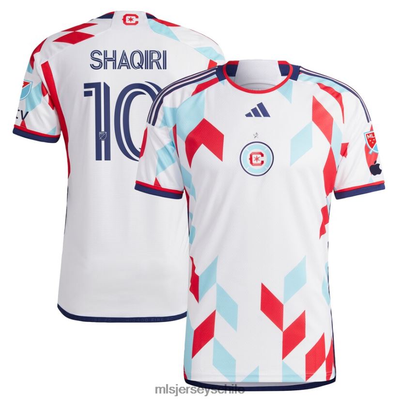 hombres chicago fire xherdan shaqiri adidas blanco 2023 un kit para todos camiseta de jugador auténtica jersey MLS Jerseys 200LFD814