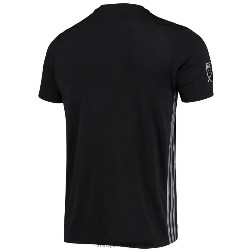 hombres réplica de camiseta adidas del sporting kansas city visitante negra 2018 jersey MLS Jerseys 200LFD886