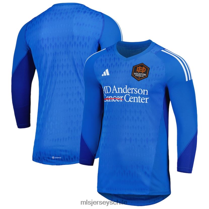 hombres houston dynamo fc adidas azul 2023 réplica de camiseta de portero de manga larga jersey MLS Jerseys 200LFD1212