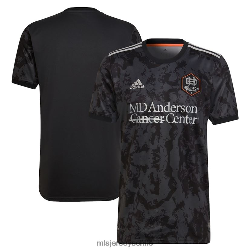 hombres houston dynamo fc adidas negro 2022 camiseta de la ciudad del bayou réplica camiseta en blanco jersey MLS Jerseys 200LFD320