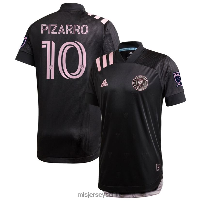 hombres camiseta de jugador auténtica visitante inaugural negra adidas inter miami cf 2020 jersey MLS Jerseys 200LFD980