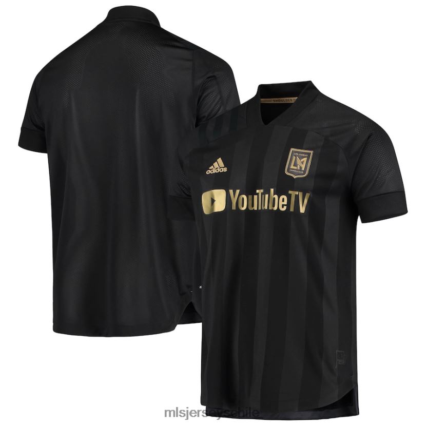 hombres camiseta lafc adidas negra 2020 primaria autentica jersey MLS Jerseys 200LFD891