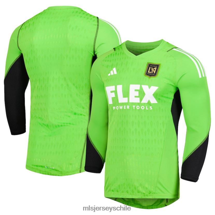 hombres réplica de camiseta de portero de manga larga verde adidas lafc 2023 jersey MLS Jerseys 200LFD405