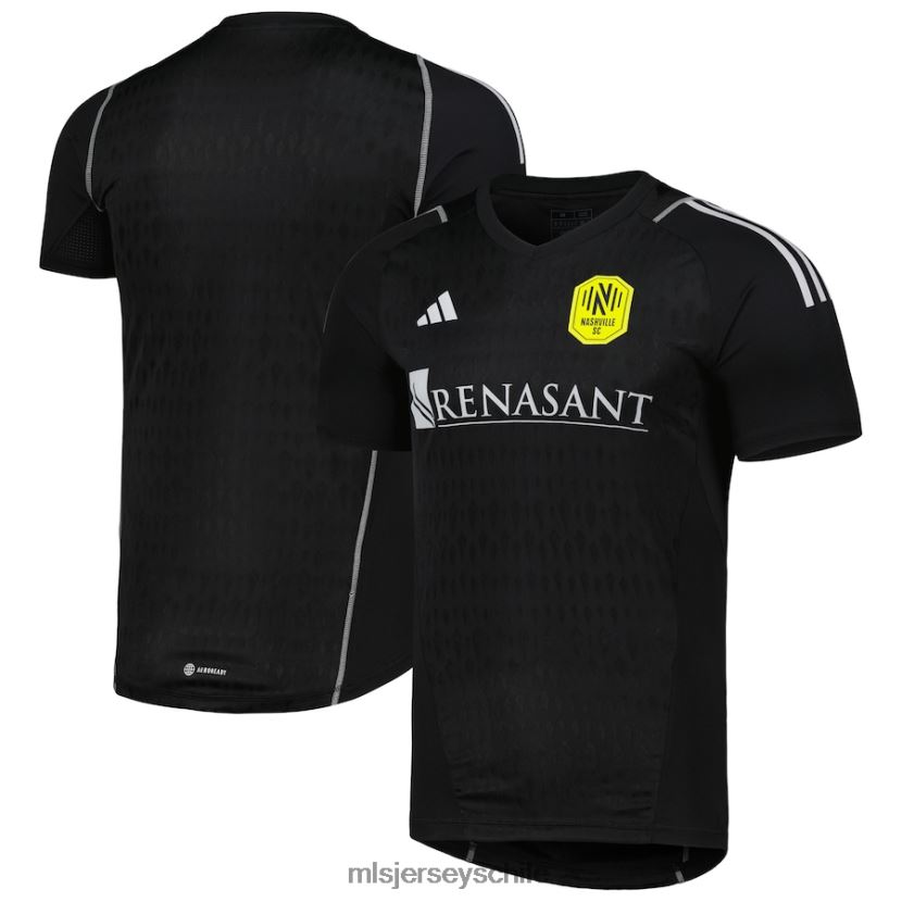 hombres nashville sc adidas camiseta de portero replica negra 2023 jersey MLS Jerseys 200LFD482