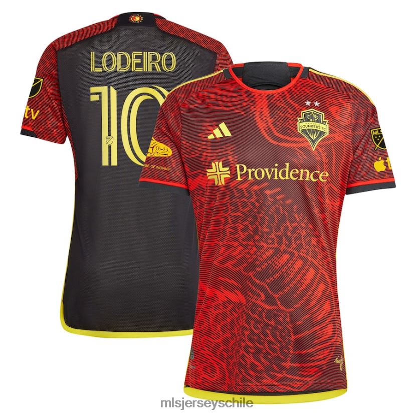 hombres seattle sounders fc nicolas lodeiro adidas rojo 2023 the bruce lee kit camiseta auténtica jersey MLS Jerseys 200LFD448