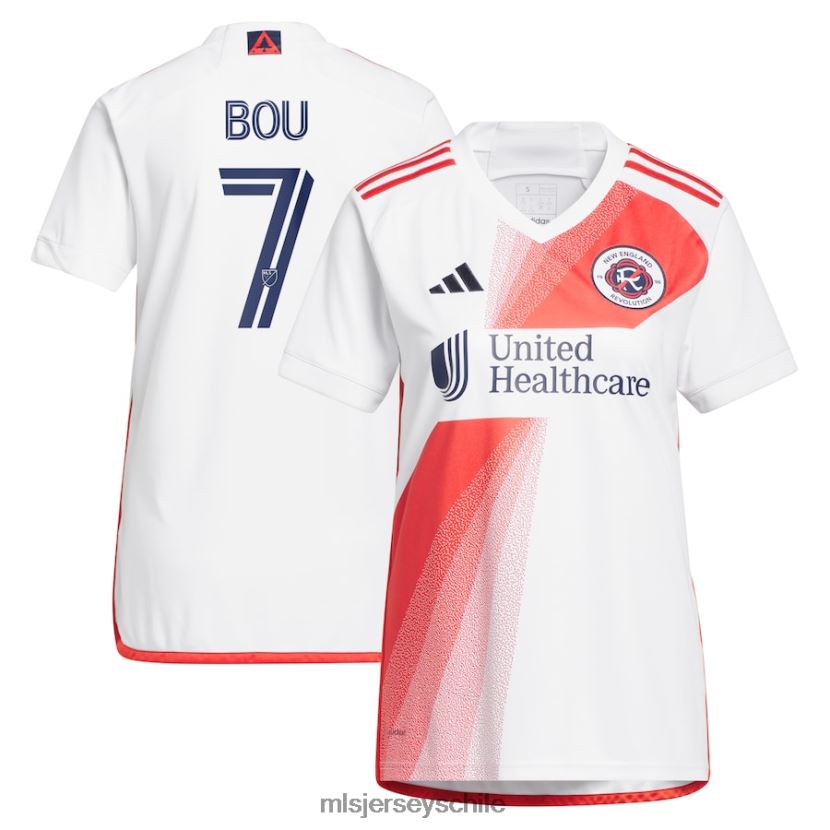 mujer revolución de nueva inglaterra gustavo bou adidas camiseta blanca defiance 2023 replica jersey MLS Jerseys 200LFD938