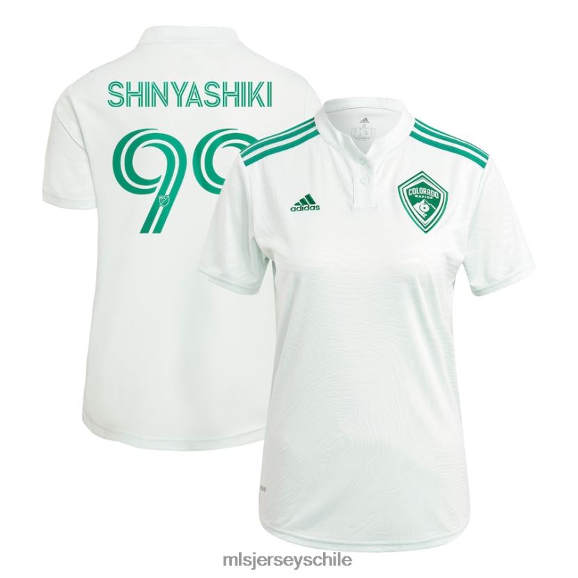 mujer colorado rapids andre shinyashiki adidas verde 2021 clase cinco réplica camiseta de jugador jersey MLS Jerseys 200LFD1368