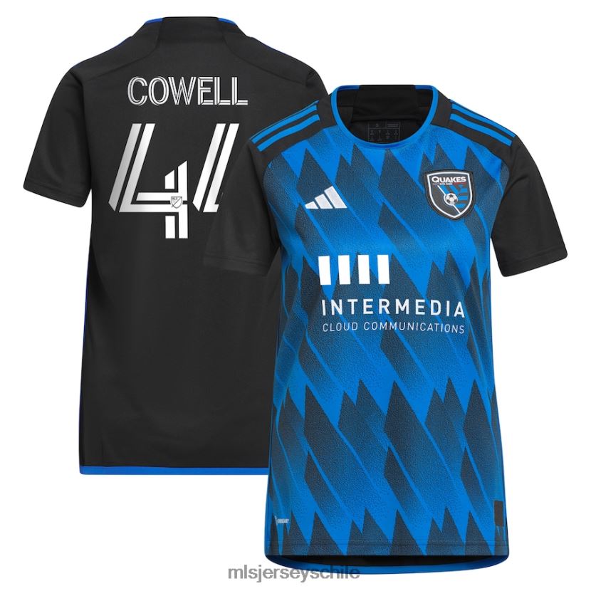 mujer terremotos de san josé cade cowell adidas azul 2023 camiseta de falla activa réplica de camiseta jersey MLS Jerseys 200LFD1462