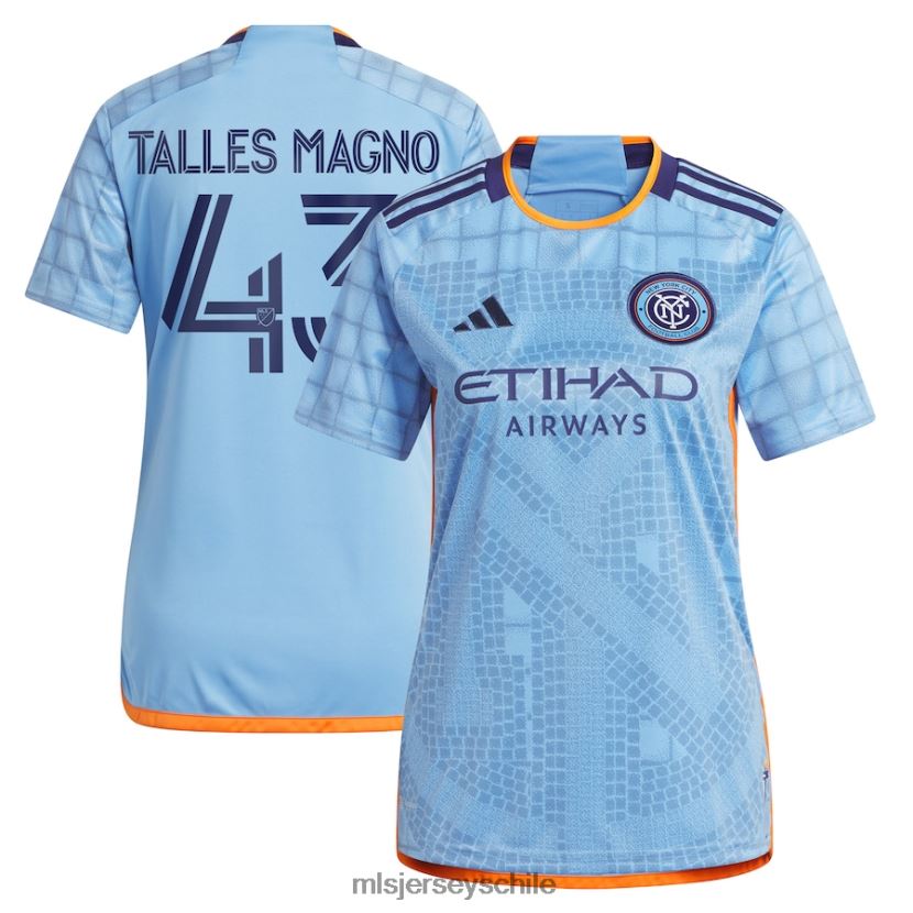 mujer new york city fc talles magno adidas azul claro 2023 réplica del kit interboro camiseta jersey MLS Jerseys 200LFD1188