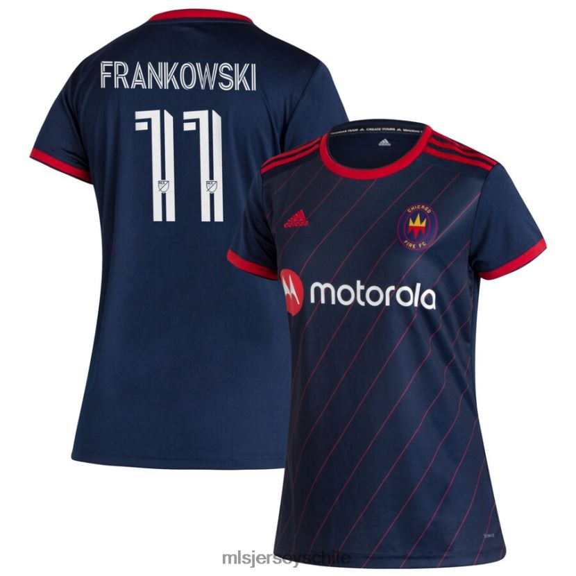 mujer chicago fire przemyslaw frankowski réplica de camiseta adidas azul marino homecoming 2020 jersey MLS Jerseys 200LFD1262