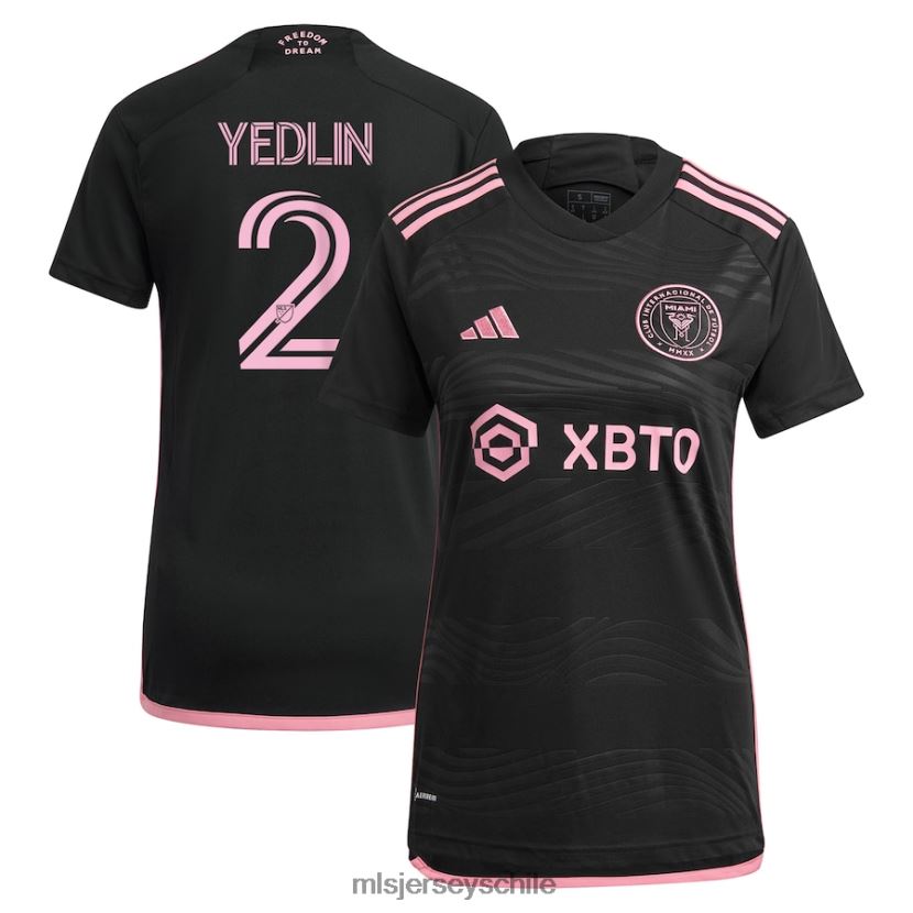 mujer inter miami cf deandre yedlin adidas negro 2023 la noche réplica camiseta del jugador jersey MLS Jerseys 200LFD1043
