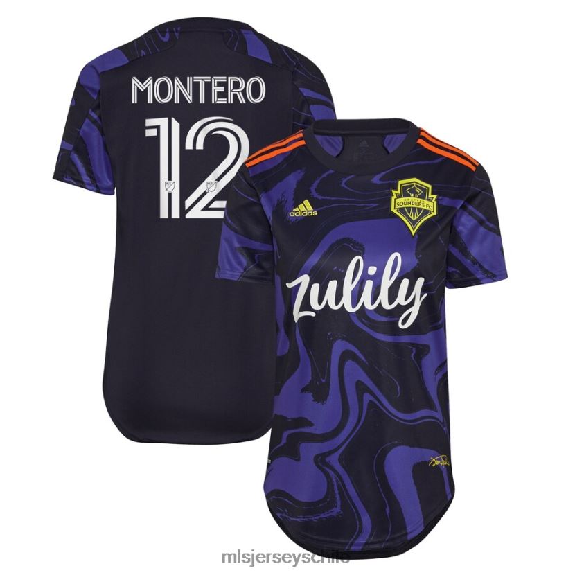 mujer seattle sounders fc fredy montero adidas púrpura 2021 the jimi hendrix kit réplica camiseta del jugador jersey MLS Jerseys 200LFD1291