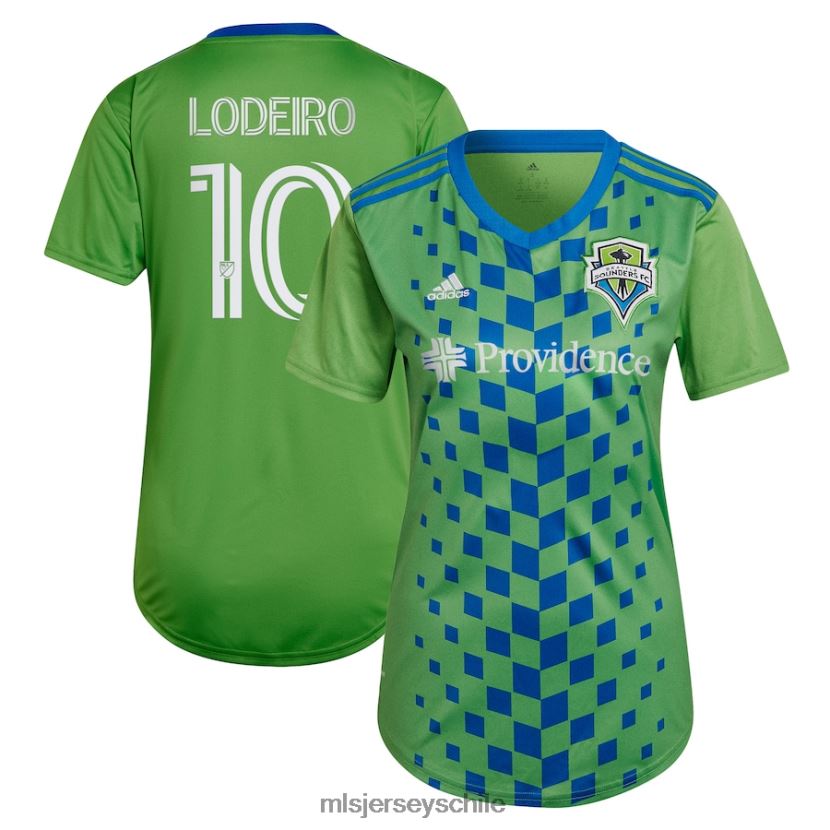 mujer seattle sounders fc nicolas lodeiro adidas verde 2023 legado verde réplica camiseta del jugador jersey MLS Jerseys 200LFD1127