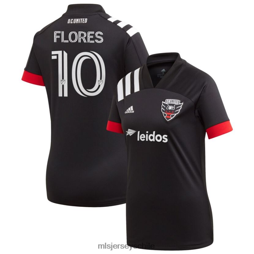 mujer corriente continua. camiseta replica primaria adidas edison flores negra 2020 jersey MLS Jerseys 200LFD1505