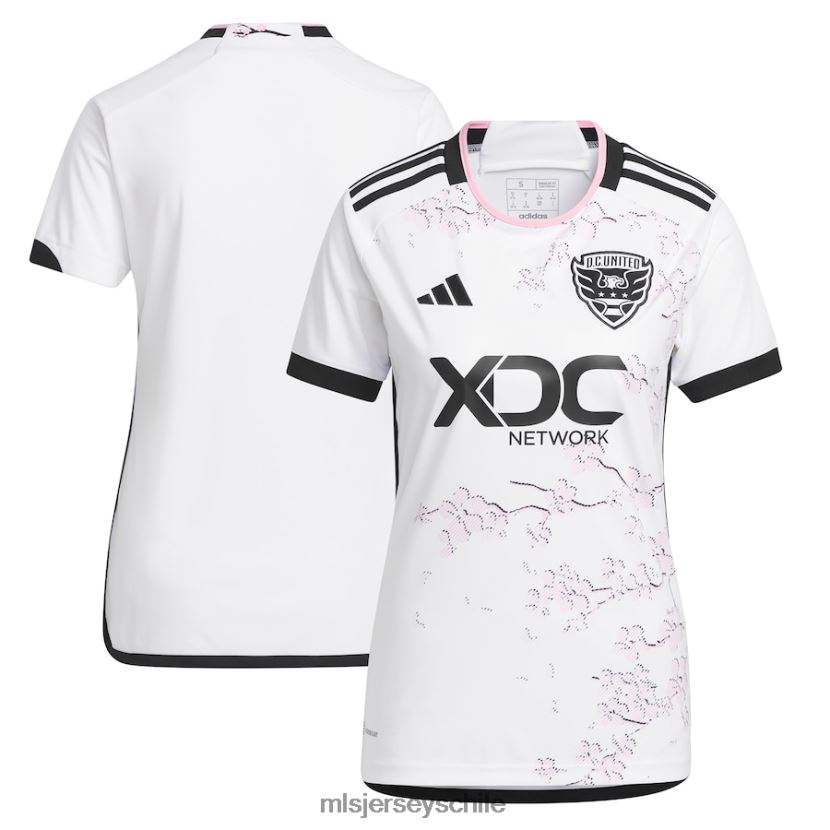 mujer corriente continua. camiseta réplica del kit de la flor de cerezo blanca adidas united 2023 jersey MLS Jerseys 200LFD93