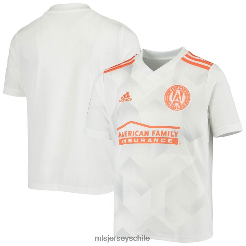 niños camiseta réplica del equipo visitante blanca adidas del atlanta united fc 2020 jersey MLS Jerseys 200LFD627
