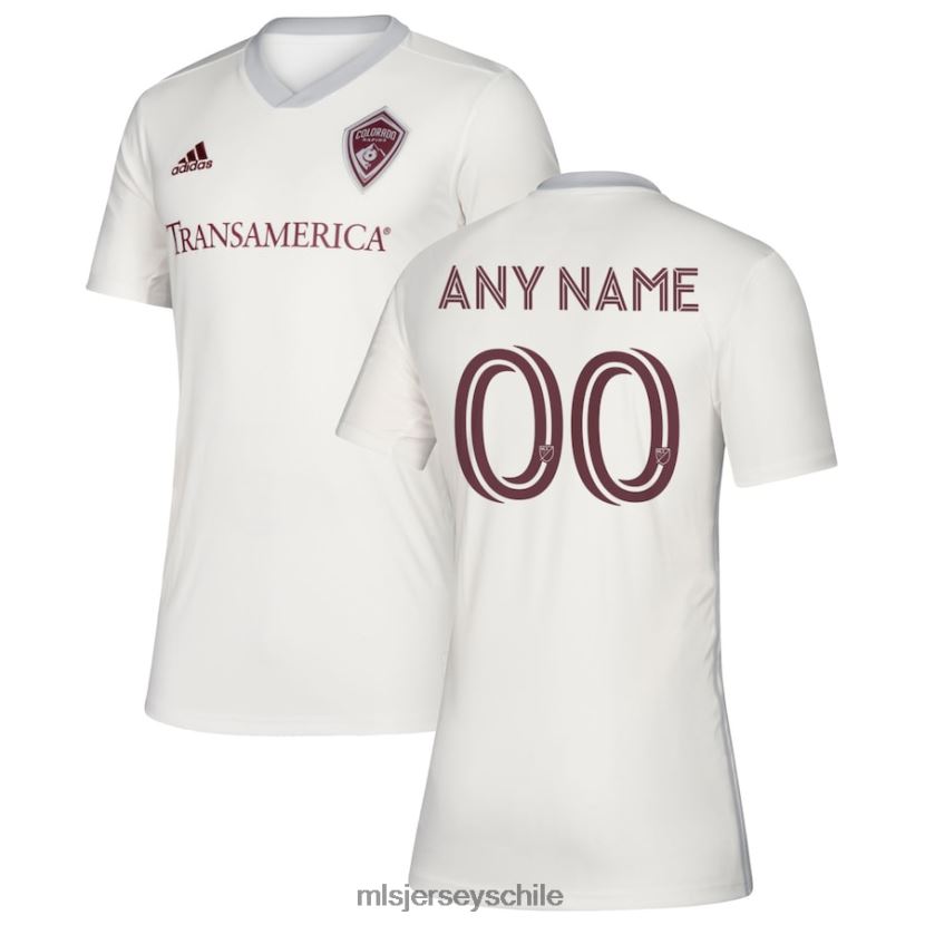 niños camiseta réplica personalizada colorado rapids adidas blanca 2020 negro diamante jersey MLS Jerseys 200LFD973