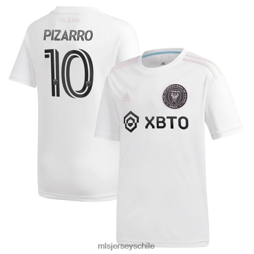 niños camiseta inter miami cf rodolfo pizarro adidas blanca 2020 réplica primaria del jugador jersey MLS Jerseys 200LFD910